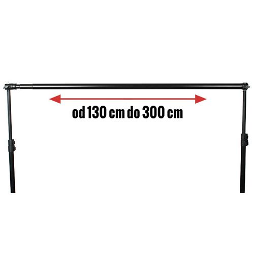 Telescopic crossbar for backgrounds 120-320cm